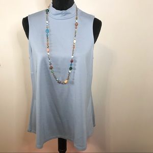 ✨ 2/$15 SALE!  NWT Bobeau Baby Blue Tank  Size:M✨